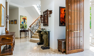 Maison luxueuse de style andalou avec vue sur la mer dans la vallée du golf de Nueva Andalucia, Marbella 779223 