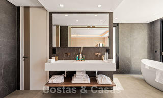 Villa neuve, moderniste et design à vendre avec vue sur le terrain de golf dans un resort de golf, Marbella - Benahavis 55484 