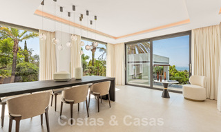 Villa neuve, moderniste et design à vendre avec vue sur le terrain de golf dans un resort de golf, Marbella - Benahavis 55491 