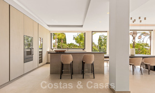 Villa neuve, moderniste et design à vendre avec vue sur le terrain de golf dans un resort de golf, Marbella - Benahavis 55493 