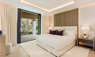 Villa neuve, moderniste et design à vendre avec vue sur le terrain de golf dans un resort de golf, Marbella - Benahavis 55499 