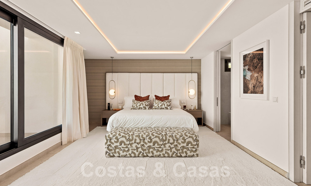 Villa neuve, moderniste et design à vendre avec vue sur le terrain de golf dans un resort de golf, Marbella - Benahavis 55500