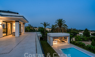 Villa neuve, moderniste et design à vendre avec vue sur le terrain de golf dans un resort de golf, Marbella - Benahavis 55525 