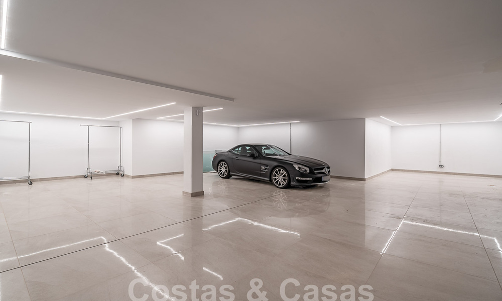 Villa neuve, moderniste et design à vendre avec vue sur le terrain de golf dans un resort de golf, Marbella - Benahavis 55535