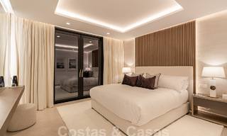 Villa neuve, moderniste et design à vendre avec vue sur le terrain de golf dans un resort de golf, Marbella - Benahavis 55536 