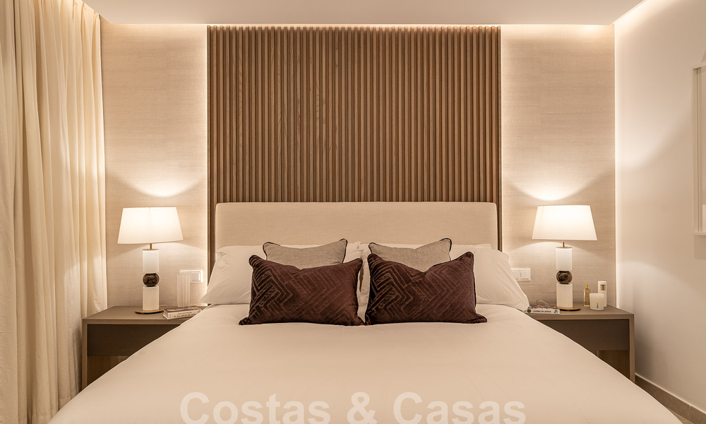 Villa neuve, moderniste et design à vendre avec vue sur le terrain de golf dans un resort de golf, Marbella - Benahavis 55537