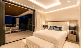 Villa neuve, moderniste et design à vendre avec vue sur le terrain de golf dans un resort de golf, Marbella - Benahavis 55539 