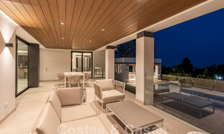 Villa neuve, moderniste et design à vendre avec vue sur le terrain de golf dans un resort de golf, Marbella - Benahavis 55542 