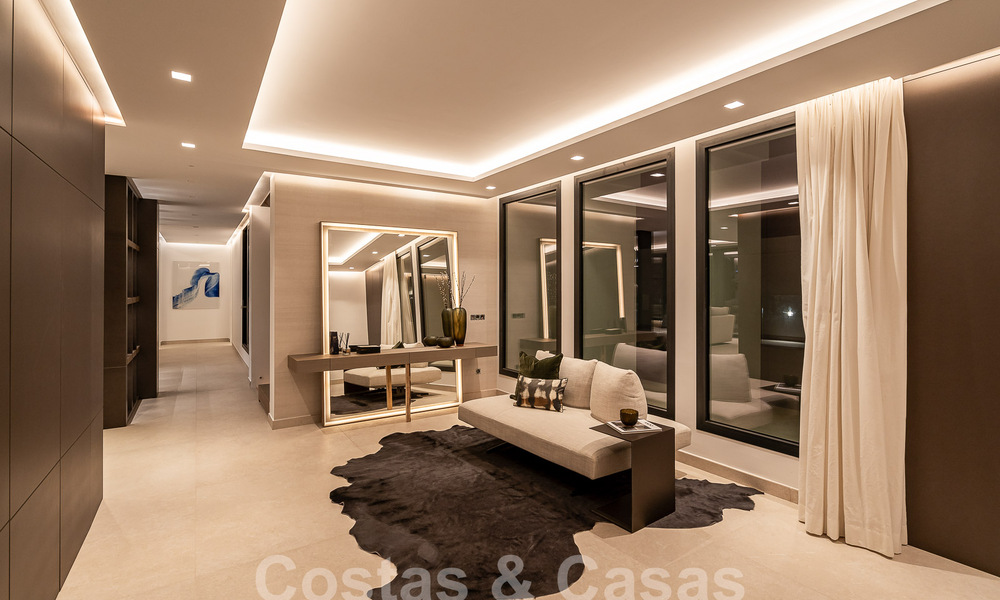 Villa neuve, moderniste et design à vendre avec vue sur le terrain de golf dans un resort de golf, Marbella - Benahavis 55551
