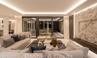 Villa neuve, moderniste et design à vendre avec vue sur le terrain de golf dans un resort de golf, Marbella - Benahavis 55553 