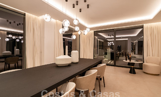 Villa neuve, moderniste et design à vendre avec vue sur le terrain de golf dans un resort de golf, Marbella - Benahavis 55557 