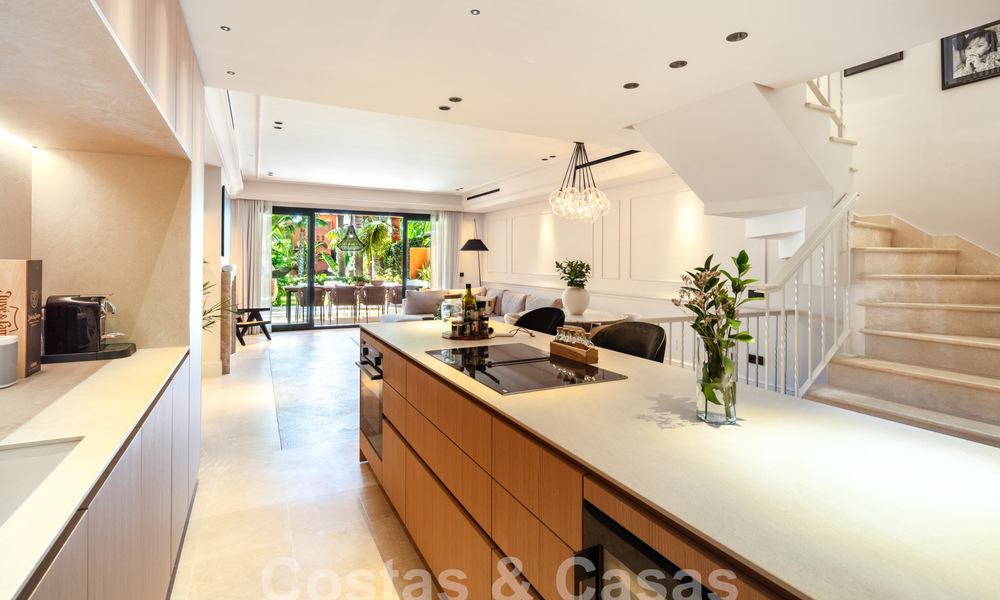 Charmante maison de ville à vendre à distance de marche de la plage, sur le Golden Mile de Marbella 58112