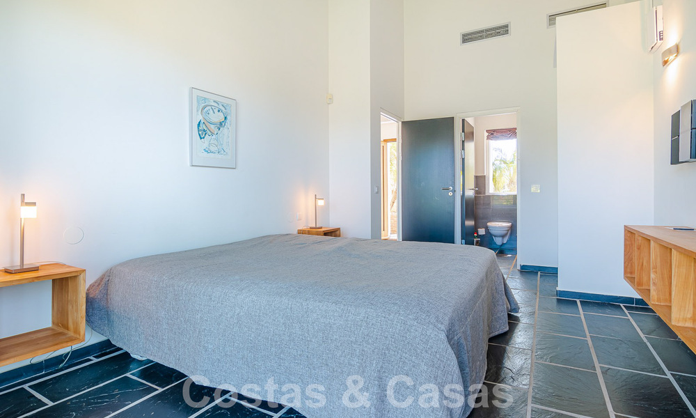 Spacieuse villa de luxe à vendre avec vue panoramique sur la mer sur un grand terrain à Mijas, Costa del Sol 55584