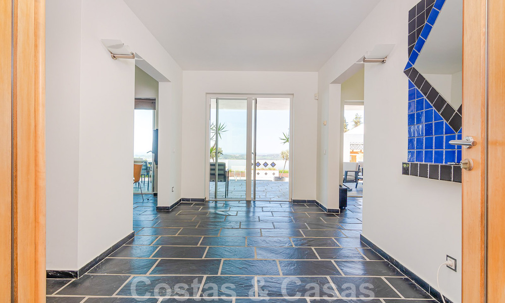 Spacieuse villa de luxe à vendre avec vue panoramique sur la mer sur un grand terrain à Mijas, Costa del Sol 55589