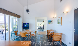 Spacieuse villa de luxe à vendre avec vue panoramique sur la mer sur un grand terrain à Mijas, Costa del Sol 55596 