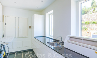Spacieuse villa de luxe à vendre avec vue panoramique sur la mer sur un grand terrain à Mijas, Costa del Sol 55597 