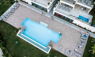 Luxueux appartement moderne au rez-de-chaussée avec piscine privée et vue sur la mer, à Marbella - Benahavis 55625 
