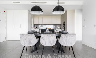 Luxueux appartement moderne au rez-de-chaussée avec piscine privée et vue sur la mer, à Marbella - Benahavis 55635 