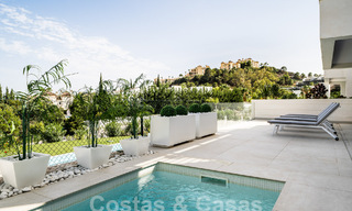 Luxueux appartement moderne au rez-de-chaussée avec piscine privée et vue sur la mer, à Marbella - Benahavis 55639 