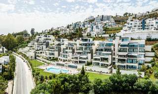 Luxueux appartement moderne au rez-de-chaussée avec piscine privée et vue sur la mer, à Marbella - Benahavis 55640 