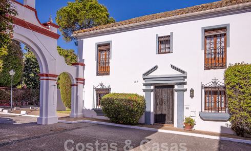 Belle maison pittoresque au charme andalou à vendre à deux pas de la plage à Guadalmina Baja, Marbella 55371