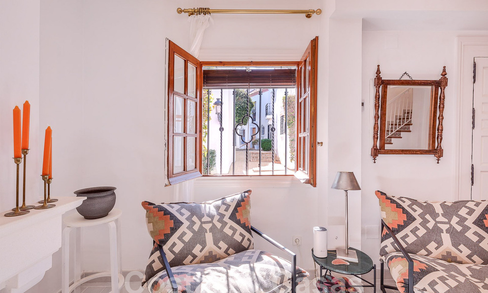 Belle maison pittoresque au charme andalou à vendre à deux pas de la plage à Guadalmina Baja, Marbella 55374