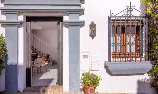 Belle maison pittoresque au charme andalou à vendre à deux pas de la plage à Guadalmina Baja, Marbella 55380 