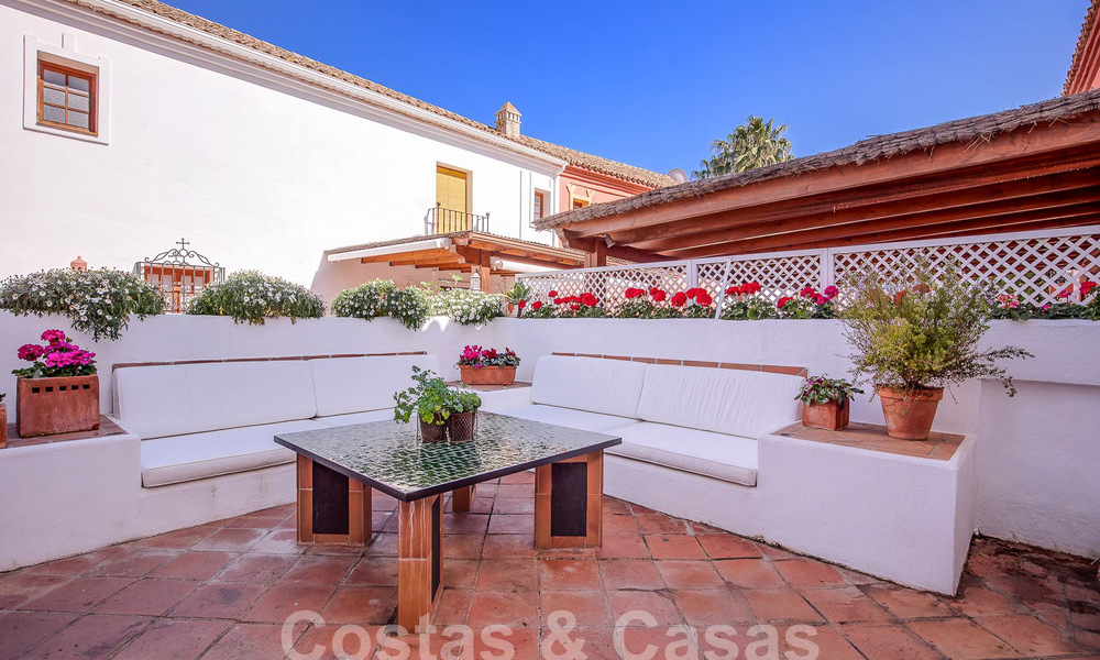Belle maison pittoresque au charme andalou à vendre à deux pas de la plage à Guadalmina Baja, Marbella 55388