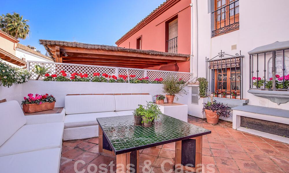 Belle maison pittoresque au charme andalou à vendre à deux pas de la plage à Guadalmina Baja, Marbella 55389