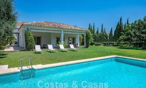 Luxueuse villa méditerranéenne de plain-pied à vendre dans un quartier résidentiel isolé du Golden Mile, Marbella 55744