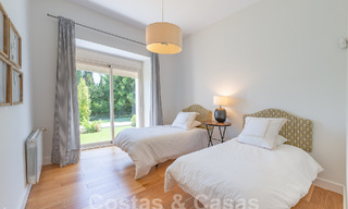 Luxueuse villa méditerranéenne de plain-pied à vendre dans un quartier résidentiel isolé du Golden Mile, Marbella 55748 