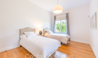 Luxueuse villa méditerranéenne de plain-pied à vendre dans un quartier résidentiel isolé du Golden Mile, Marbella 55753 