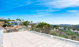 Nouvelle villa design et moderne à vendre avec vue imprenable sur la mer dans un complexe de golf cinq étoiles à Marbella - Benahavis 55826 