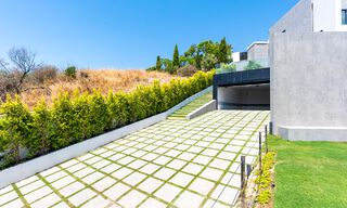 Nouvelle villa design et moderne à vendre avec vue imprenable sur la mer dans un complexe de golf cinq étoiles à Marbella - Benahavis 55837 