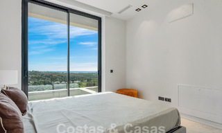 Nouvelle villa design et moderne à vendre avec vue imprenable sur la mer dans un complexe de golf cinq étoiles à Marbella - Benahavis 55845 