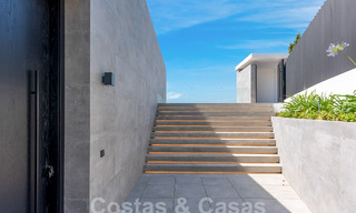 Nouvelle villa design et moderne à vendre avec vue imprenable sur la mer dans un complexe de golf cinq étoiles à Marbella - Benahavis 55849 