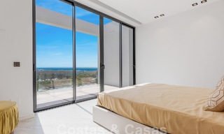 Nouvelle villa design et moderne à vendre avec vue imprenable sur la mer dans un complexe de golf cinq étoiles à Marbella - Benahavis 55850 