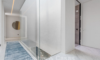 Nouvelle villa design et moderne à vendre avec vue imprenable sur la mer dans un complexe de golf cinq étoiles à Marbella - Benahavis 55857 