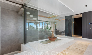 Nouvelle villa design et moderne à vendre avec vue imprenable sur la mer dans un complexe de golf cinq étoiles à Marbella - Benahavis 55863 