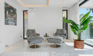 Nouvelle villa design et moderne à vendre avec vue imprenable sur la mer dans un complexe de golf cinq étoiles à Marbella - Benahavis 55872 