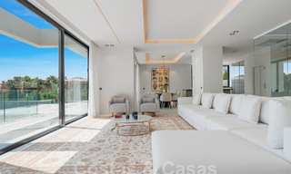 Nouvelle villa design et moderne à vendre avec vue imprenable sur la mer dans un complexe de golf cinq étoiles à Marbella - Benahavis 55873 