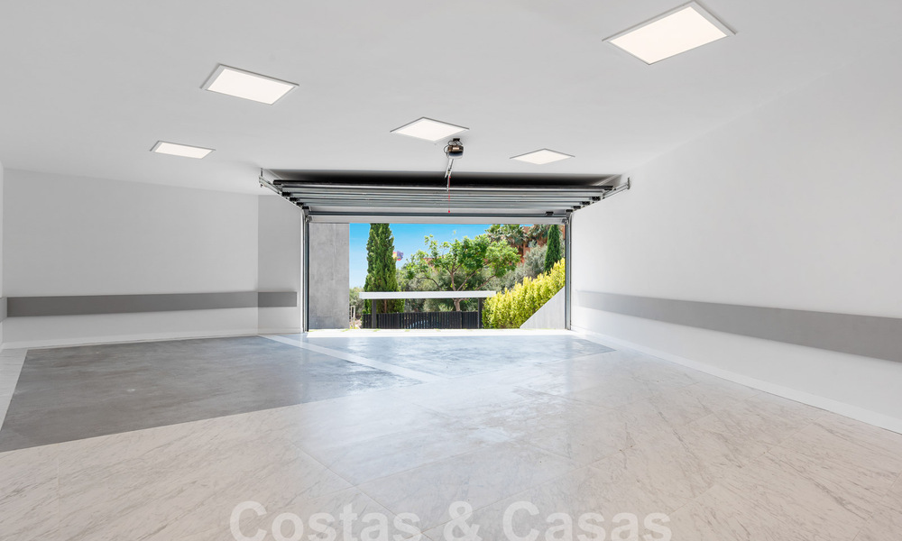 Nouvelle villa design et moderne à vendre avec vue imprenable sur la mer dans un complexe de golf cinq étoiles à Marbella - Benahavis 55885