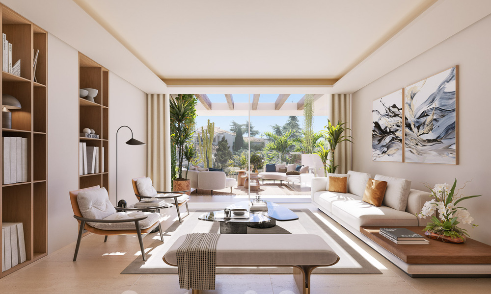 Appartements luxueux à vendre dans un complexe exclusif et durable sur le Golden Mile de Marbella 55964