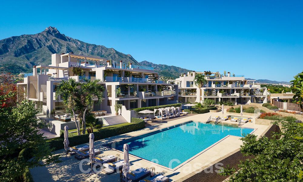 Appartements luxueux à vendre dans un complexe exclusif et durable sur le Golden Mile de Marbella 55977