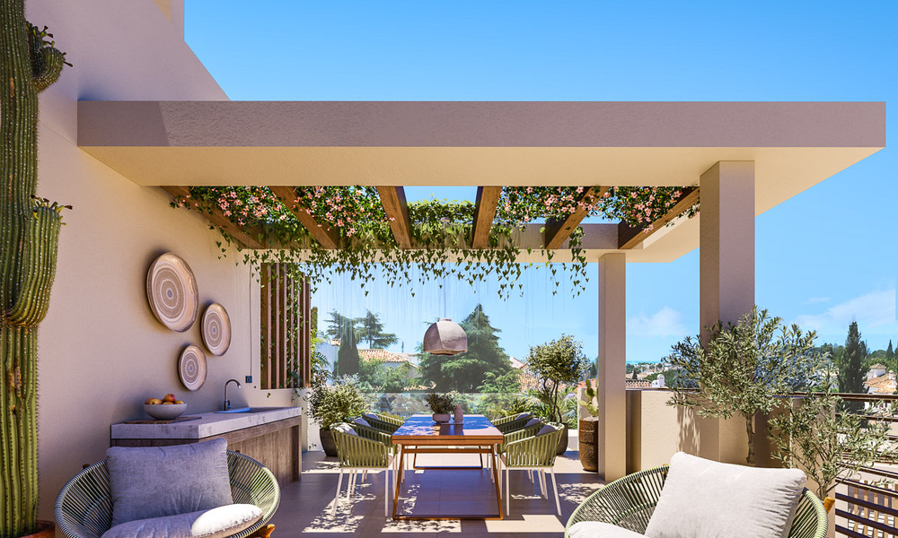 Appartements luxueux à vendre dans un complexe exclusif et durable sur le Golden Mile de Marbella 55988