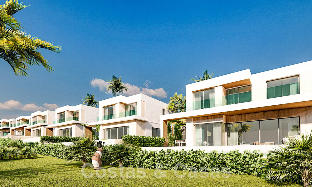 Villas de luxe neuves et modernes à vendre sur un golf de première ligne à proximité de toutes les commodités à Estepona 55727
