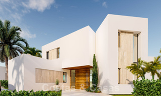 Villas de luxe neuves et modernes à vendre sur un golf de première ligne à proximité de toutes les commodités à Estepona 55732 