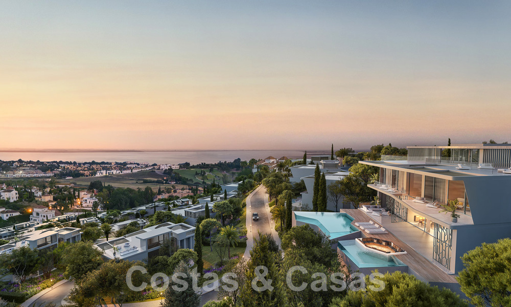 Nouvelles villas de luxe à vendre inspirées par Lamborghini dans les collines de Marbella - Benahavis 55897