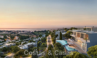 Nouvelles villas de luxe à vendre inspirées par Lamborghini dans les collines de Marbella - Benahavis 55897 