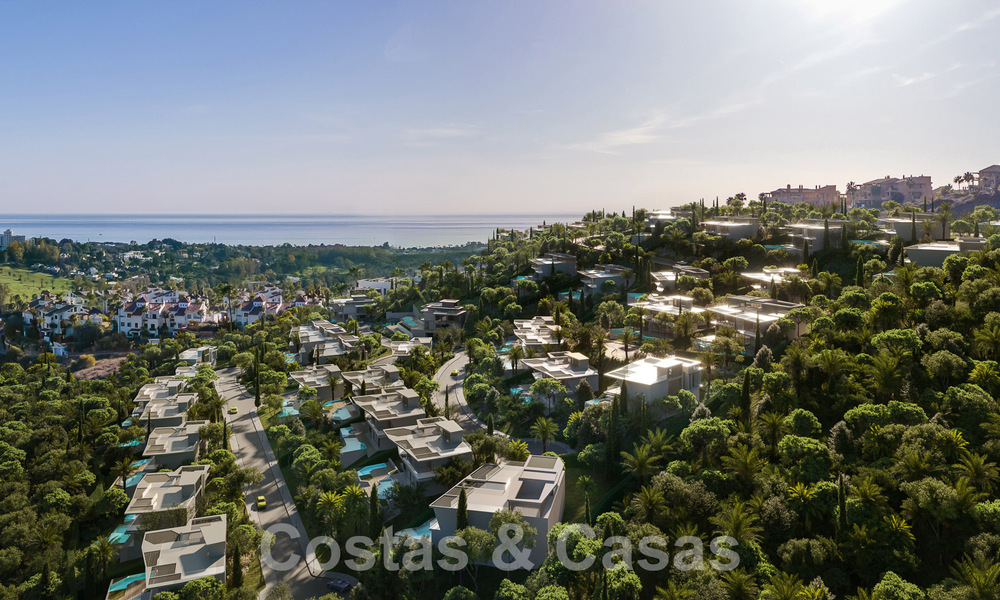 Nouvelles villas de luxe à vendre inspirées par Lamborghini dans les collines de Marbella - Benahavis 55899